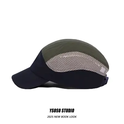 Retro Mesh Peaked Cap Summer Cycling Camping