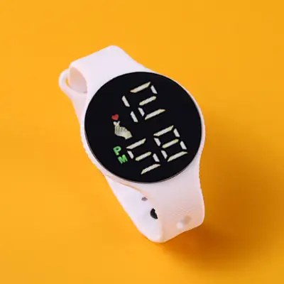 Yellow Digital Touch Watch for Students