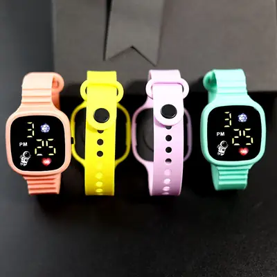 Blue LED Astronaut Watch for Men Women