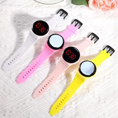 Red LED Digital Watch for Students & Youth