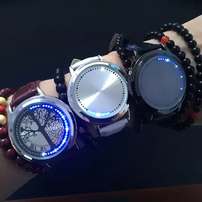 Luminous Touch Screen Digital Watch for Men Women