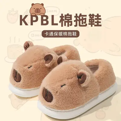Cute Fleece Slippers for Women Winter Warm