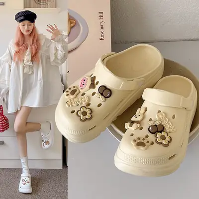 Women Cloud-Shaped EVA Clogs with Breathability