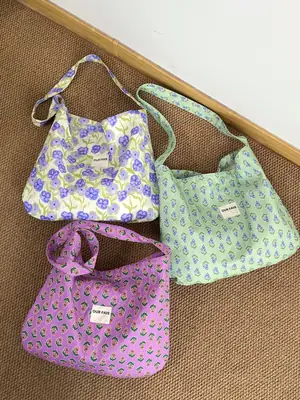 Floral Crossbody Bags for Girls Spring Summer Commuter Bag