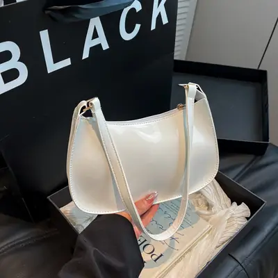 2025 New Clear White Crossbody Shoulder Bag Women