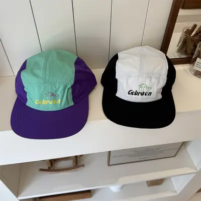 Women Korean Retro Cap Black White Quick Dry