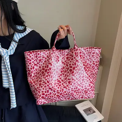 Cross-Border Leopard Print Tote Bag for Women