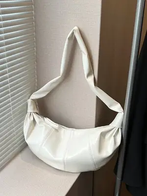 White Women's Shoulder Bag 2025 New Summer