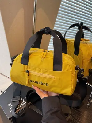 Men Women Yellow Crossbody Bag Motorcycle Style Daily Commute