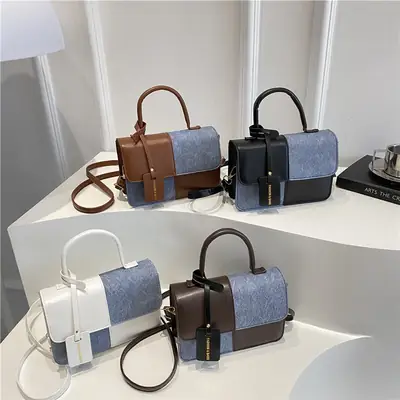 Trendy Patchwork Shoulder Crossbody Bag 2025