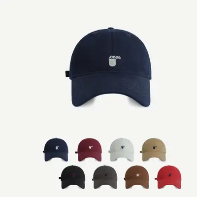 Maroon Korean Style Baseball Cap for Women Spring Summer