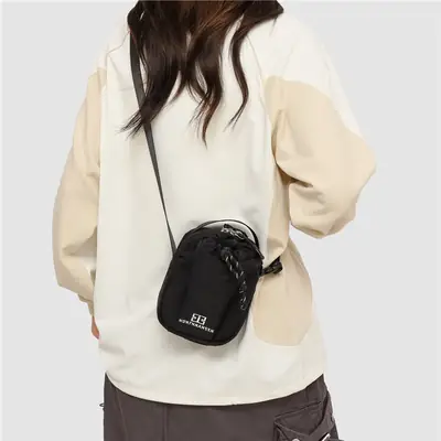Women's Waterproof Crossbody Mobile Bag Black
