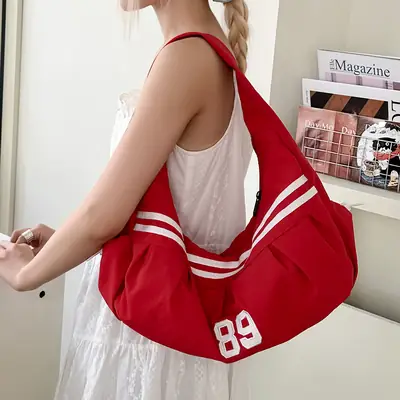 Red 889 Sports Bag for Women Large Capacity