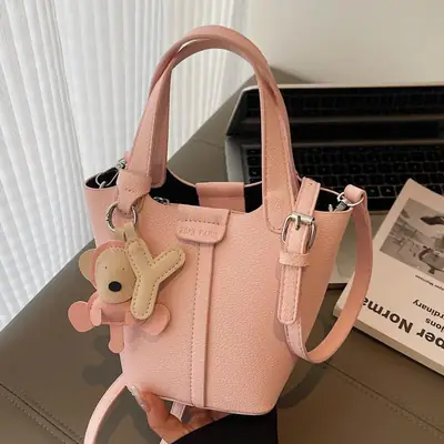 Pink Crossbody Bag for Women 2025 Summer