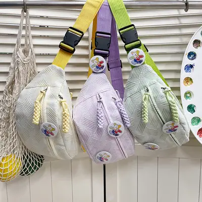 Trendy Multi Color Waist Bag for Women