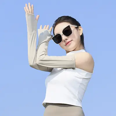 Summer Ice Silk Sun Hat with Large Brim for Men Women