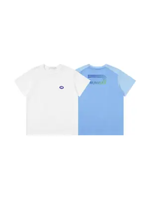 Kids Light Blue T-Shirt with WB Logo