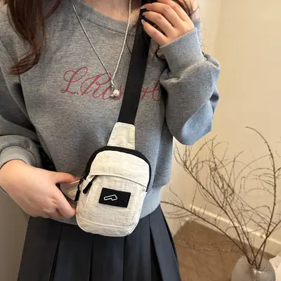 Mini Canvas Crossbody Bag for Women 2025 Summer
