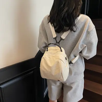 Women's Crossbody Shell Backpack for Commute