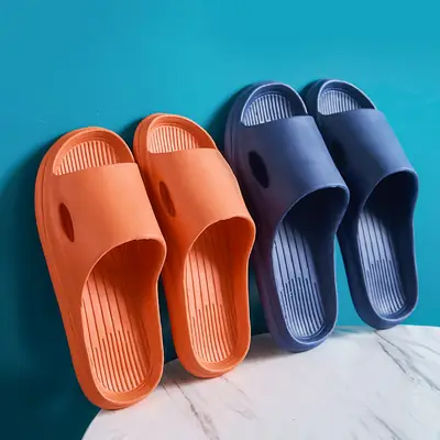 Yellow Non-Slip EVA Slippers for Men