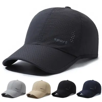 Pink Baseball Cap Women Outdoor Sun Protection Visor