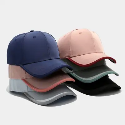 Pink Baseball Cap for Men Women Casual Sunshade