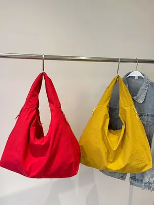 Nylon Armpit Bags Red Yellow 2025 Women