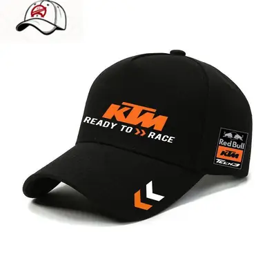 KTM Ready to Race Baseball Cap White Orange