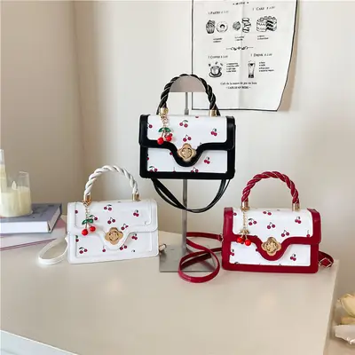 Cherry Print Women's Handbags Crossbody & Shoulder