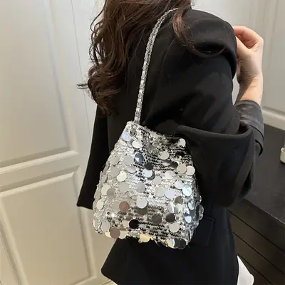 2025 Sequin Crossbody Bag for Women