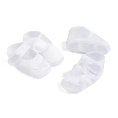 White Cross-Border Baby Slippers Soft Sole Newborn