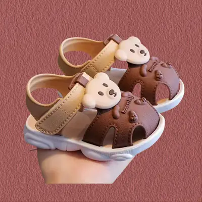 Summer Men's and Women's 1-2-3 Years Old Non-Slip Soft Bottom Small and Medium-Sized Children's Baby Sandals Baby Toddler Shoes