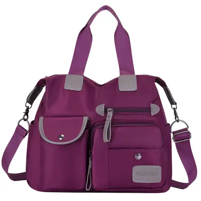 Purple Women's Large Shoulder Crossbody Bag 2024