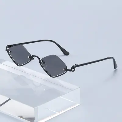 2026 Diamond Sunglasses Metal Frame Cross-Border Hot Selling