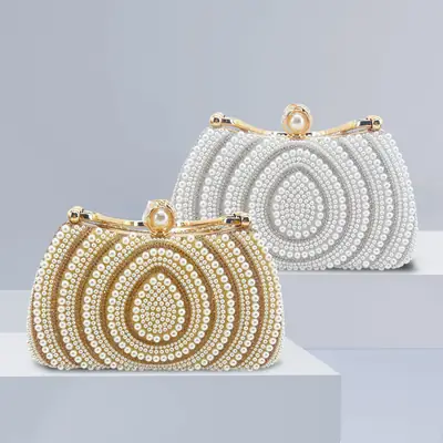 Cross-Border Exclusive Supply of Shoulder Bags, Fashionable Dress Clutch Bags, Versatile Crossbody Chain Bags for Socialites and Banquets