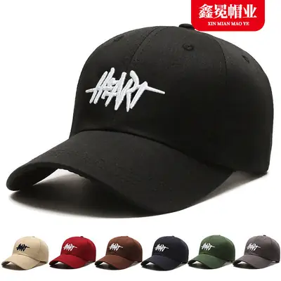Women Black Embroidered Baseball Cap Large