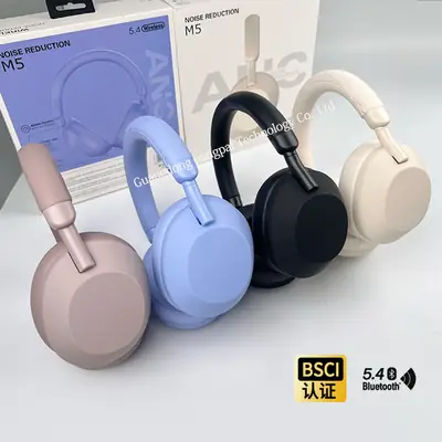 M5 Active Noise Reduction Wireless Bluetooth Headset