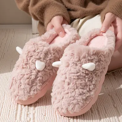 Women's Cotton Slippers Warm Autumn Winter 2025