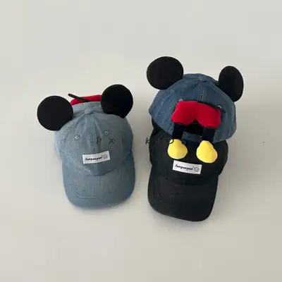 Mickey Mouse Cartoon Cap for Kids Autumn Sun Hat