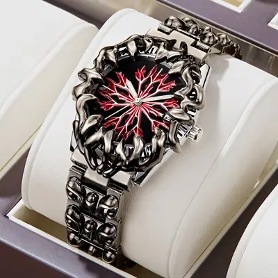 Men's Special Claw Alabaster Quartz Watch