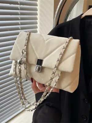 Diamond Chain Crossbody Bag Women 2025 New Niche