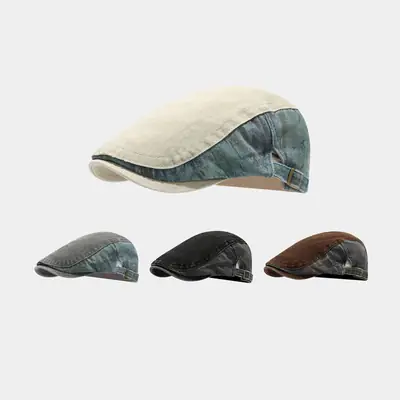 Vintage Washed Duckbill Hat for Men Women