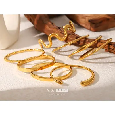 Gold Cross Bracelet for Women Adjustable Light Luxury