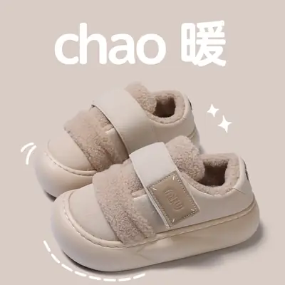 Women Winter Warm Velvet Velcro Snow Boots
