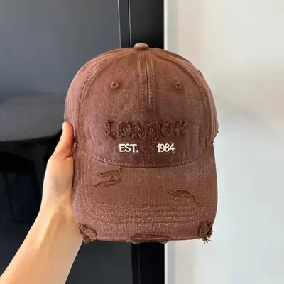 Vintage Distressed Baseball Cap for Women, 1984 Est.