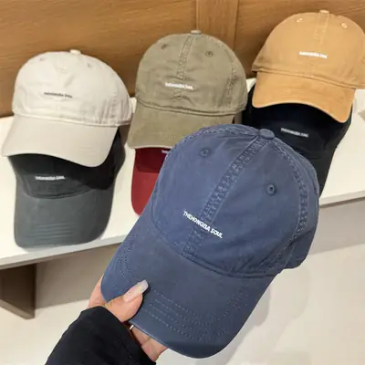 Korean Style Duck Cap Women Spring Summer Retro Casual