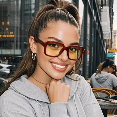 2025 Square Stud Sunglasses for Men Women European Style