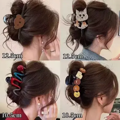Heart Design Hair Clip for Women Extra Large Volume