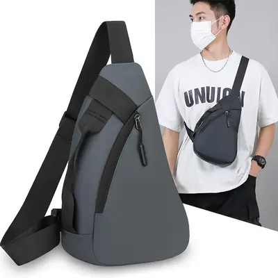 Lightweight Japanese Style Chest Bag for Men