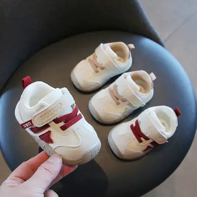 Autumn New Baby Toddler Shoes Soft Sole Leather Baby Shoes First Stage 6 to 2 Years Old Boys and Girls 2025